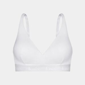 Knix Light Support White Wireless Bralette